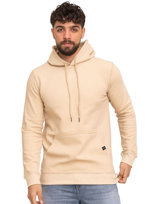 Latte Ribbed Hoodie - Khotwh